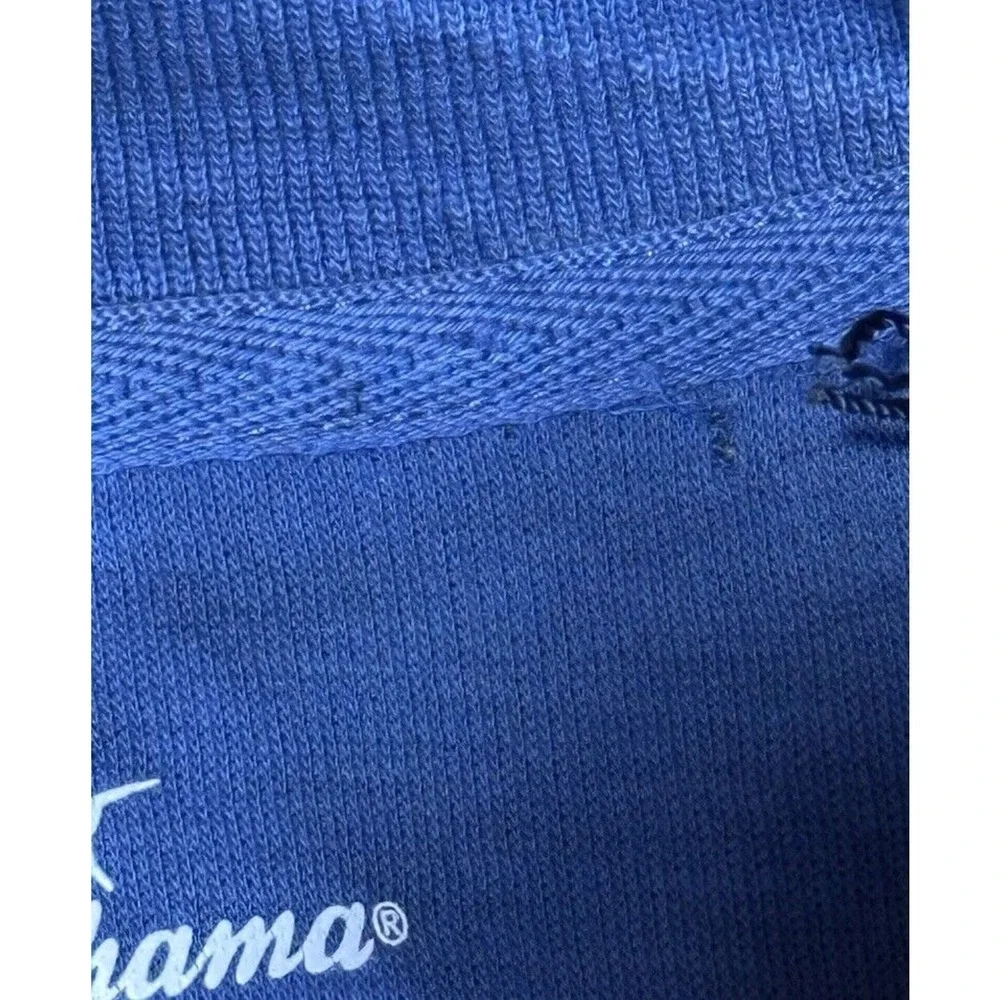 Tommy Bahama Casual 1/4 Zip Sweatshirt Pullover Dockside Blue Men's Sz Small